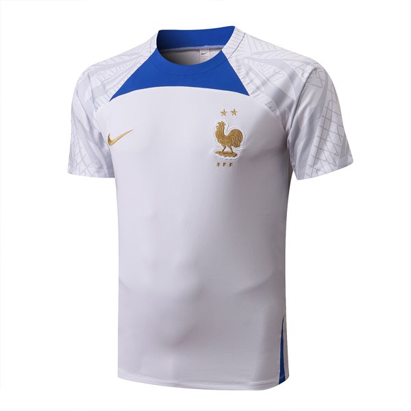 Camiseta Entrenamien Francia 2022 2023 Blanco